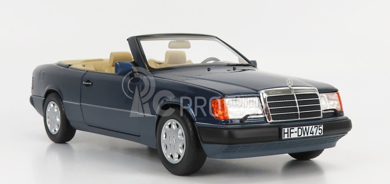 Norev Mercedes benz E-class 300ce 24v (a124) Cabriolet Open 1991 1:18 Námořní Modrá Met