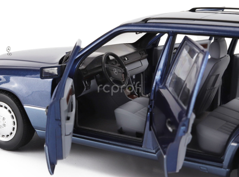 Norev Mercedes benz E-class 300td (s124) T-modell Sw Station Wagon 1990 1:18 Nautická Modrá
