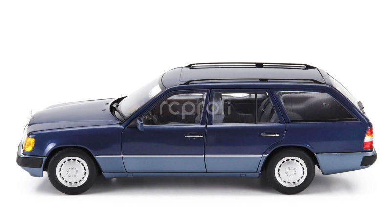 Norev Mercedes benz E-class 300td (s124) T-modell Sw Station Wagon 1990 1:18 Nautická Modrá