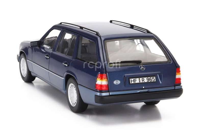 Norev Mercedes benz E-class 300td (s124) T-modell Sw Station Wagon 1990 1:18 Nautická Modrá