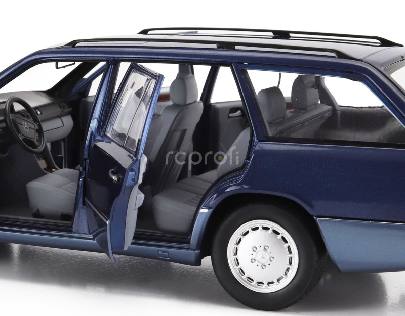 Norev Mercedes benz E-class 300td (s124) T-modell Sw Station Wagon 1990 1:18 Nautická Modrá