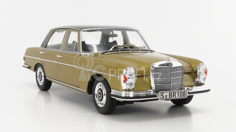 Norev Mercedes benz S-class 280se (w108) 1968 1:18 Tunis Béžová Černá