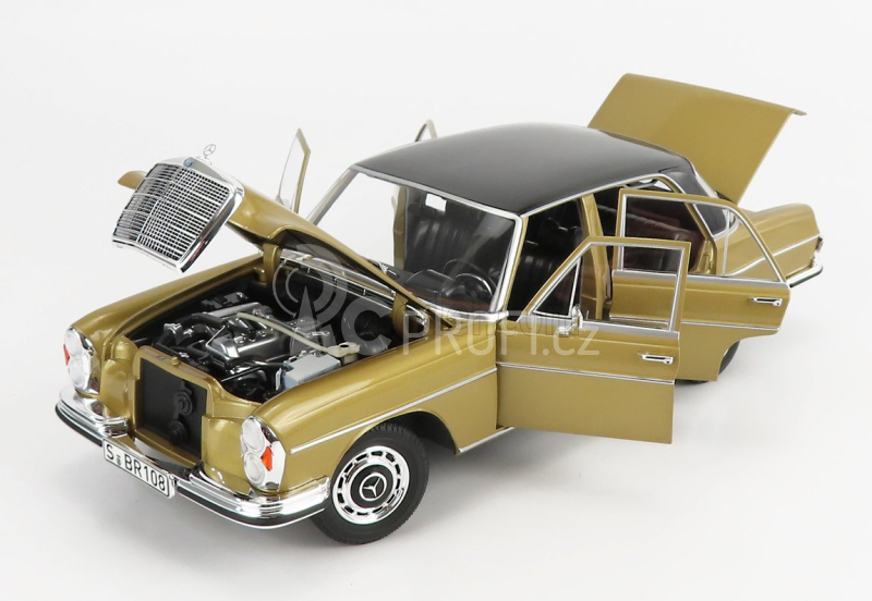 Norev Mercedes benz S-class 280se (w108) 1968 1:18 Tunis Béžová Černá