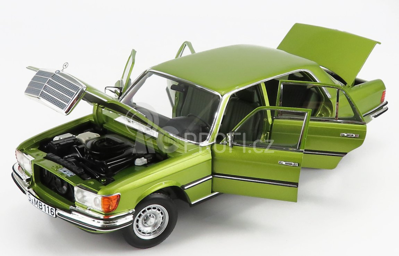 Norev Mercedes benz S-class 450sel 6.9 (w116) 1976 1:18 Cytrus Green