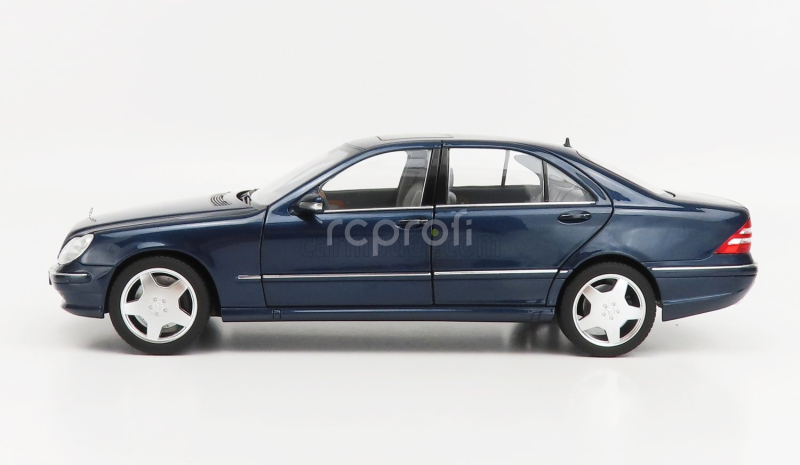 Norev Mercedes benz S-class S55 Amg (w220) 2000 1:18 Blue Met