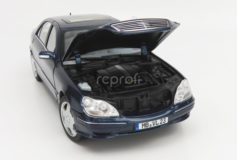 Norev Mercedes benz S-class S55 Amg (w220) 2000 1:18 Blue Met