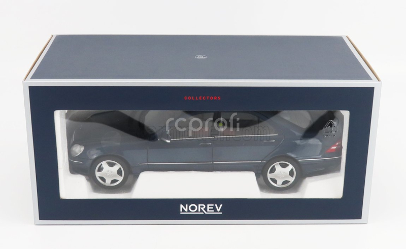 Norev Mercedes benz S-class S55 Amg (w220) 2000 1:18 Blue Met