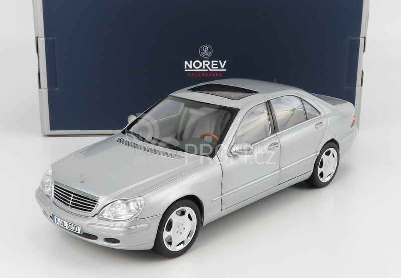 Norev Mercedes benz S-class S600 1998 1:18 Silver