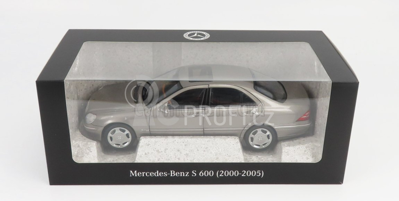 Norev Mercedes benz S-class S600 (w220) 2005 1:18 Kubanitové Stříbro