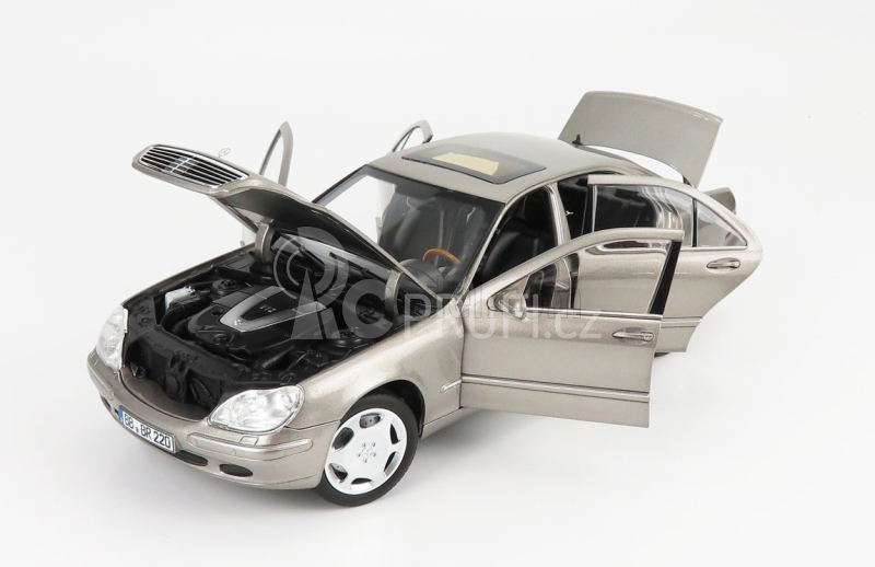 Norev Mercedes benz S-class S600 (w220) 2005 1:18 Kubanitové Stříbro