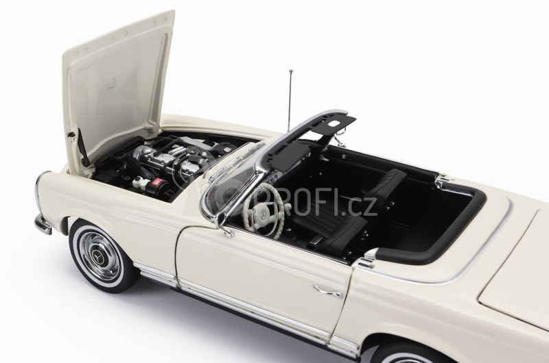 Norev Mercedes benz Sl-class 230sl (w113) Spider Hard-top 1963 1:18 Bílá
