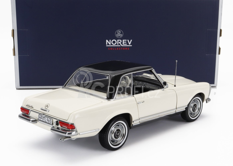 Norev Mercedes benz Sl-class 230sl (w113) Spider Hard-top 1963 1:18 Bílá