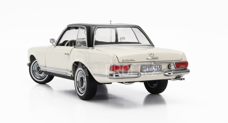 Norev Mercedes benz Sl-class 230sl (w113) Spider Hard-top 1963 1:18 Bílá