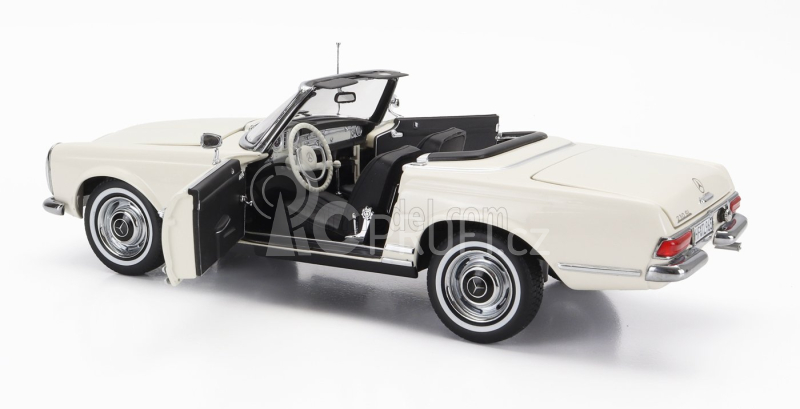 Norev Mercedes benz Sl-class 230sl (w113) Spider Hard-top 1963 1:18 Bílá