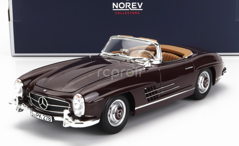 Norev Mercedes benz Sl-class 300sl Roadster 1957 1:18 Red