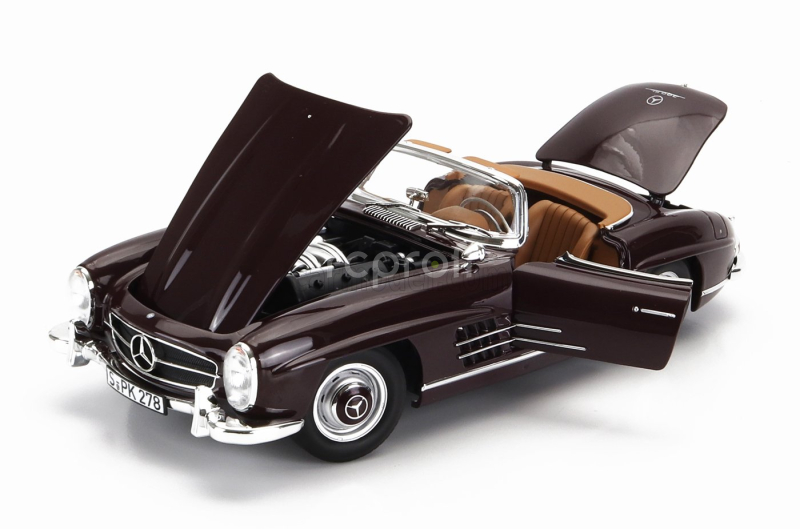 Norev Mercedes benz Sl-class 300sl Roadster 1957 1:18 Red