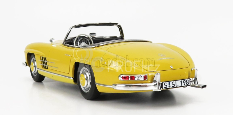 Norev Mercedes benz Sl-class 300sl Roadster Spider (w198 Ii) 1957 1:18 Žlutá