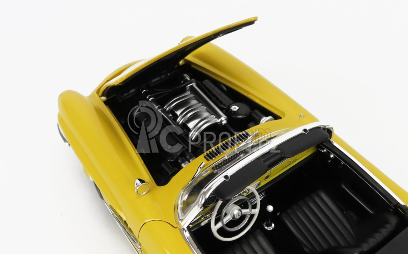 Norev Mercedes benz Sl-class 300sl Roadster Spider (w198 Ii) 1957 1:18 Žlutá