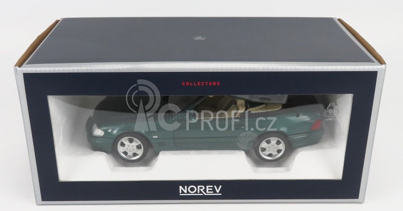 Norev Mercedes benz Sl-class Sl500 1999 1:18 Green Met