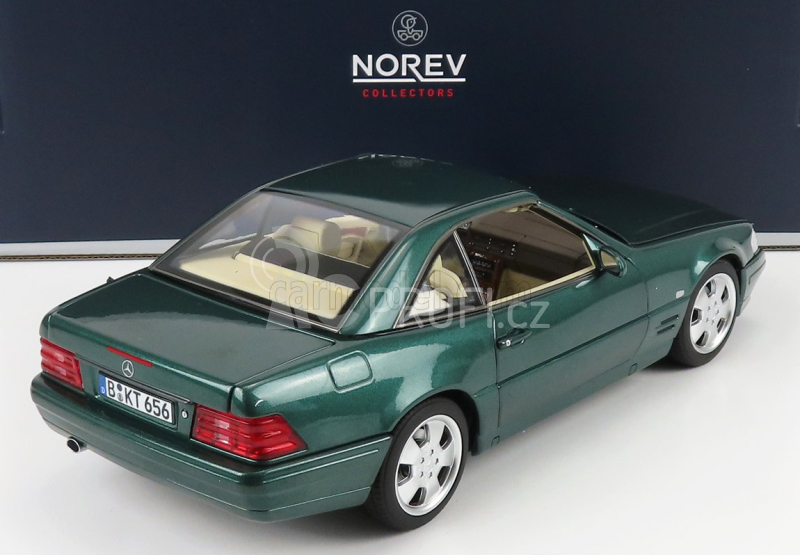 Norev Mercedes benz Sl-class Sl500 1999 1:18 Green Met