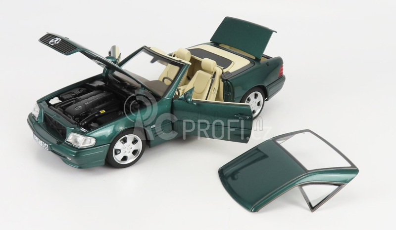 Norev Mercedes benz Sl-class Sl500 1999 1:18 Green Met