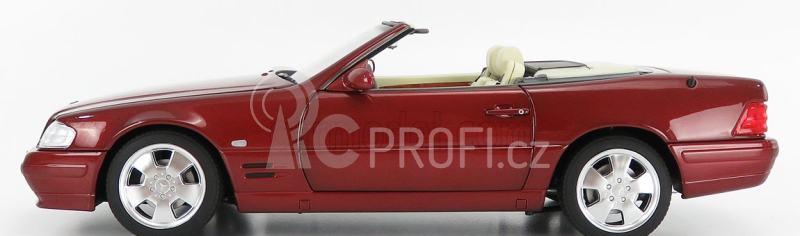 Norev Mercedes benz Sl-class Sl500 (r129) Spider Hard-top 1998 1:18 Red Met