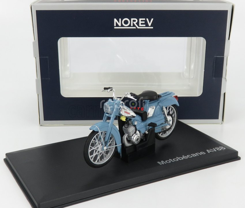 Norev Motobecane Av88 1976 1:18 Světle Modrá