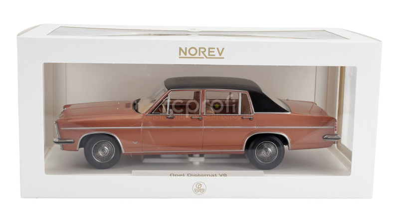 Norev Opel Diplomat V8 1969 1:18 Měděná Černá
