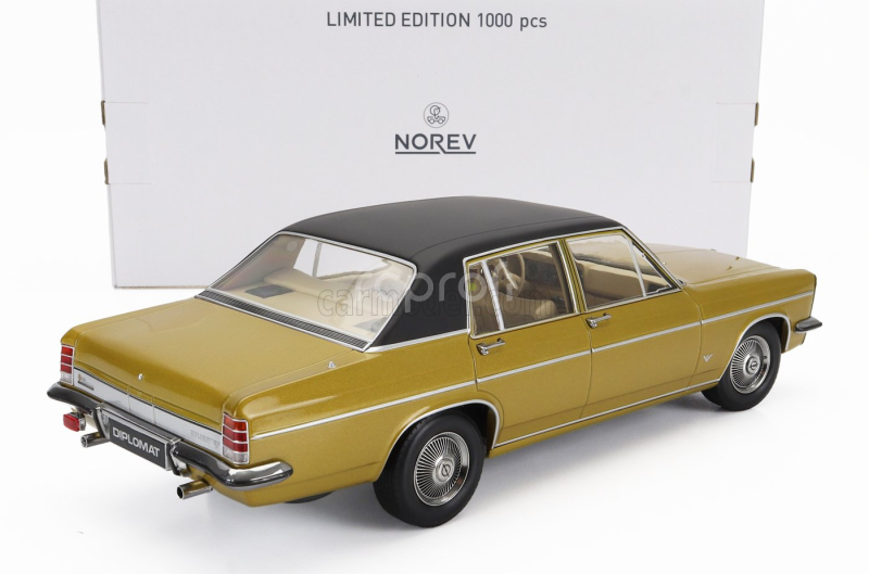Norev Opel Diplomat V8 1969 1:18 Zlatá Černá
