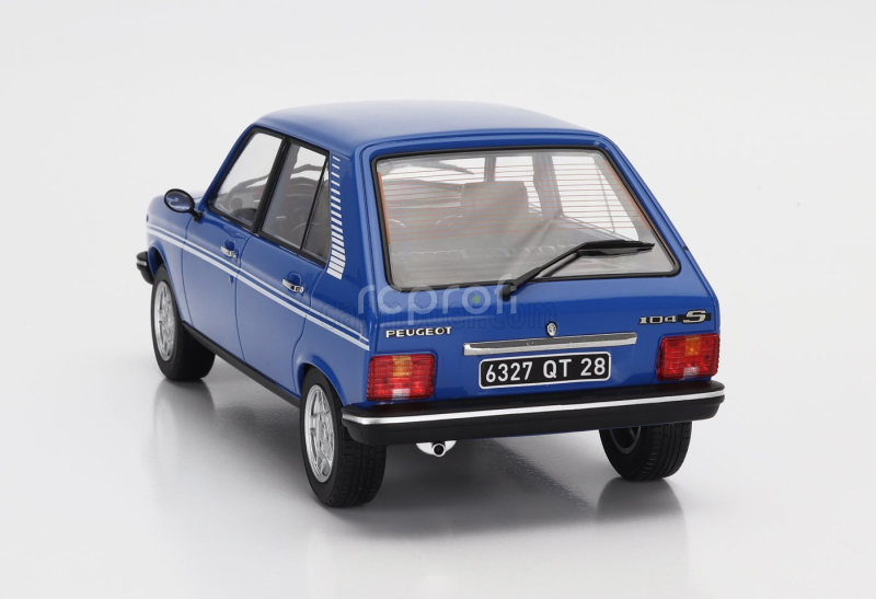 Norev Peugeot 104 S 1981 1:18 Ibis Blue