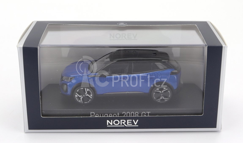 Norev Peugeot 2008 Gt 2024 1:43 Vertigo Blue