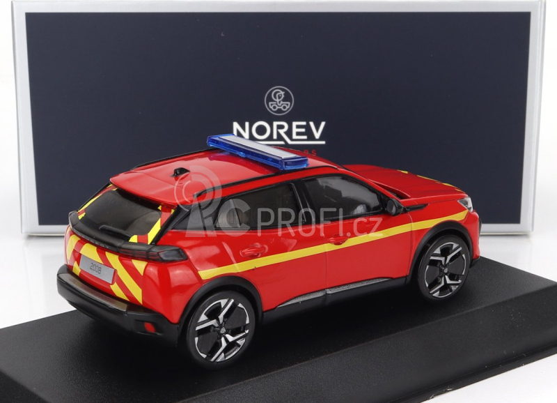 Norev Peugeot 2008 Pompiers 2024 1:43 Red