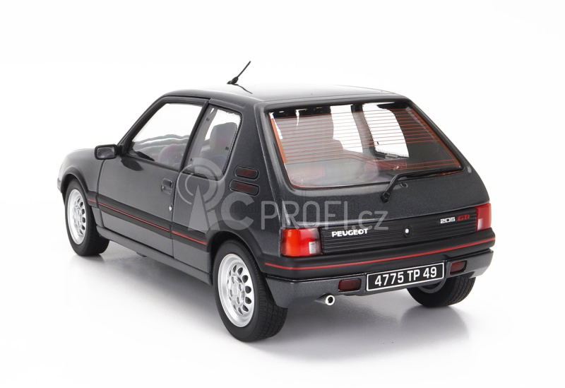 Norev Peugeot 205 1.6 Gti 1988 1:18 Grafitová Šedá