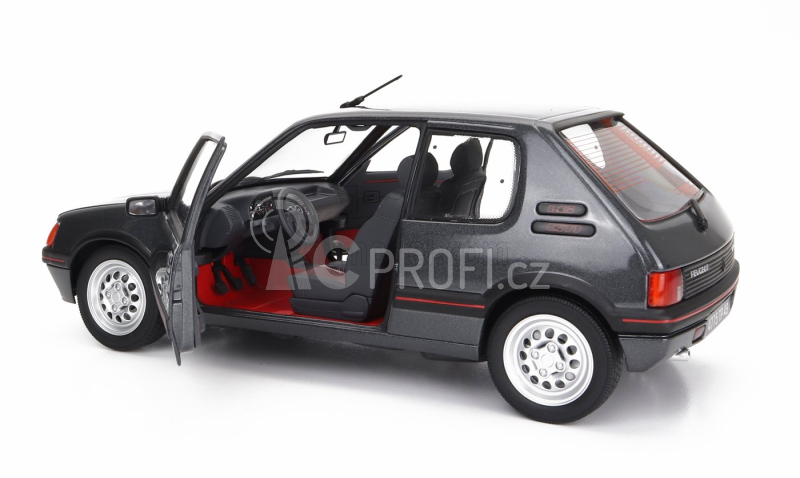 Norev Peugeot 205 1.6 Gti 1988 1:18 Grafitová Šedá