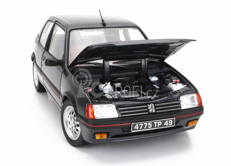 Norev Peugeot 205 1.6 Gti 1988 1:18 Grafitová Šedá