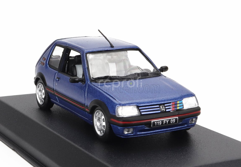 Norev Peugeot 205 1.9 Gti 1992 1:43 Miami Blue