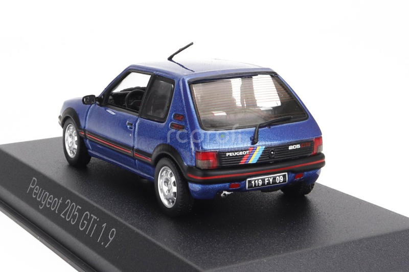 Norev Peugeot 205 1.9 Gti 1992 1:43 Miami Blue