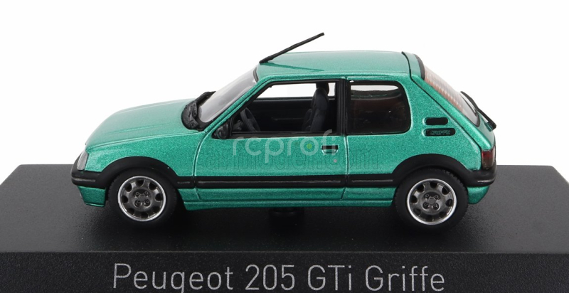 Norev Peugeot 205 1.9 Gti Griffe 1990 1:43 Green Met
