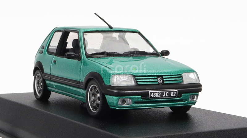 Norev Peugeot 205 1.9 Gti Griffe 1990 1:43 Green Met