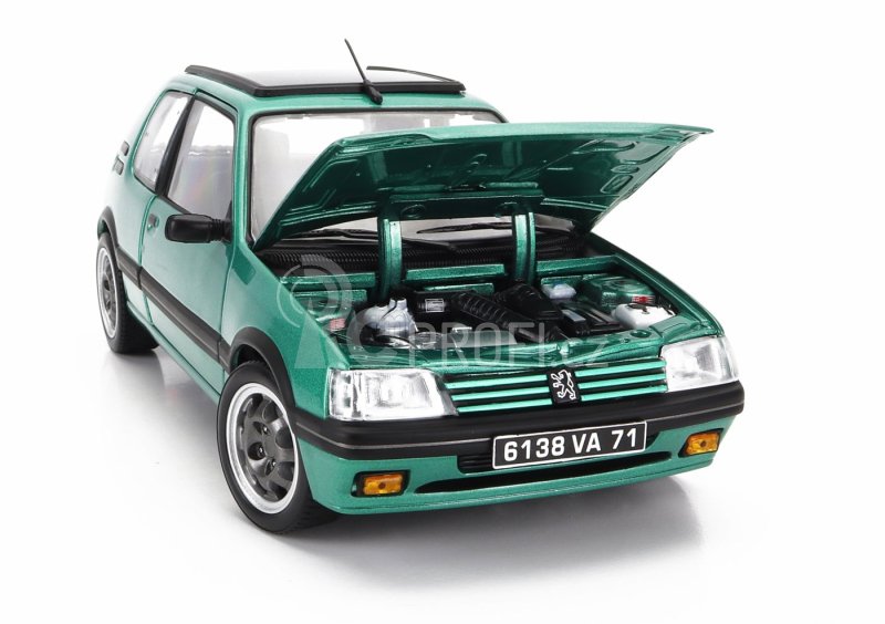 Norev Peugeot 205 1.9 Gti Griffe With Windowroof 1991 1:18 Zelená
