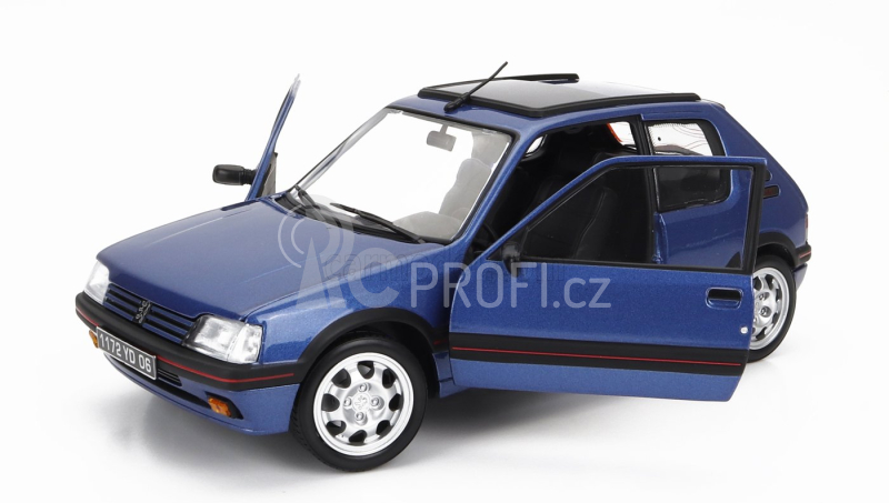 Norev Peugeot 205 1.9 Gti Pts Rims 1992 1:18 Miami Blue