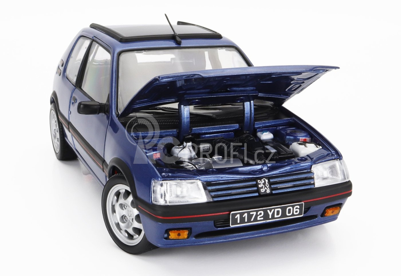 Norev Peugeot 205 1.9 Gti Pts Rims 1992 1:18 Miami Blue