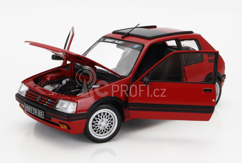 Norev Peugeot 205 1.9 Gti Pts Rims 1992 1:18 Red