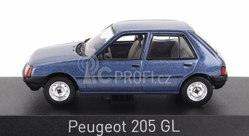 Norev Peugeot 205 Gl 1988 1:43 Ming Blue