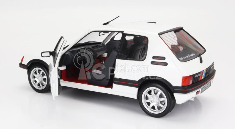 Norev Peugeot 205 Gti 1.9 1989 1:18 Bílá