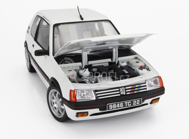 Norev Peugeot 205 Gti 1.9 1989 1:18 Bílá