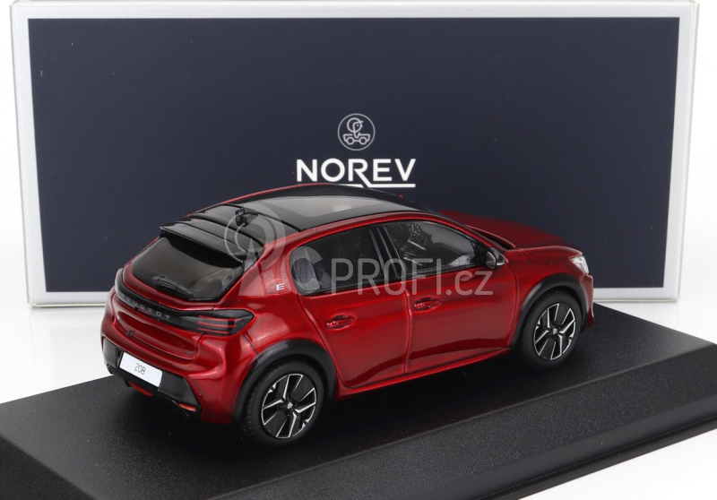 Norev Peugeot 208 Gt 2024 1:43 Elixir Red