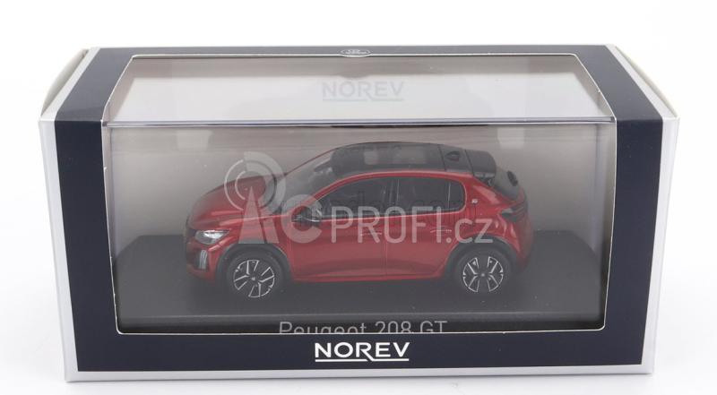 Norev Peugeot 208 Gt 2024 1:43 Elixir Red