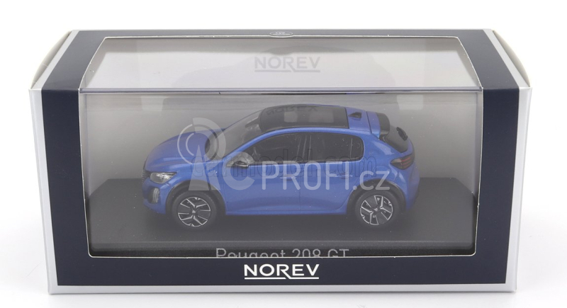 Norev Peugeot 208 Gt 2024 1:43 Vertigo Blue