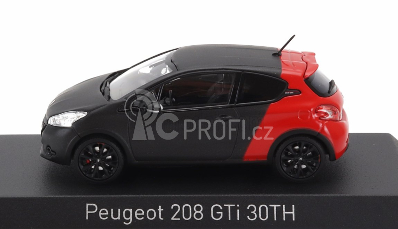 Norev Peugeot 208 Gti 2014 1:43 Černá Červená